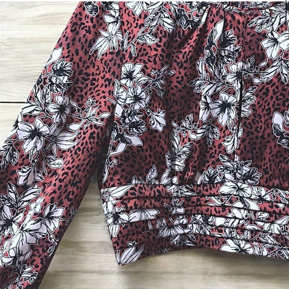 NWT Amanda Uprichard Simara Crop Blouse Size S - Long Sleeve Double Keyhole Neck - Picture 5 of 8